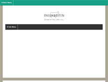 Tablet Screenshot of inishbofin.com